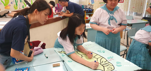 International Volunteer Society of Soochow University in Gracia Feisiang School, Indonesia