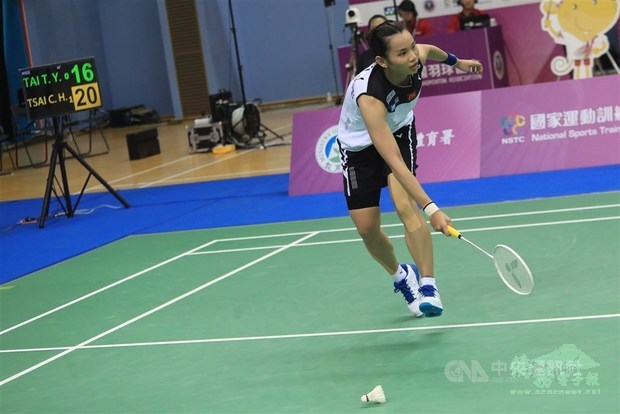 World No. 1 badminton player Tai Tzu-ying. / Photo courtesy of CNA