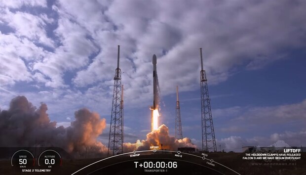 Image captured from SpaceX YouTube video
