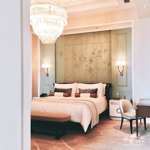 A room at Mandarin Oriental, Taipei. Photo from the hotel's Facebook page