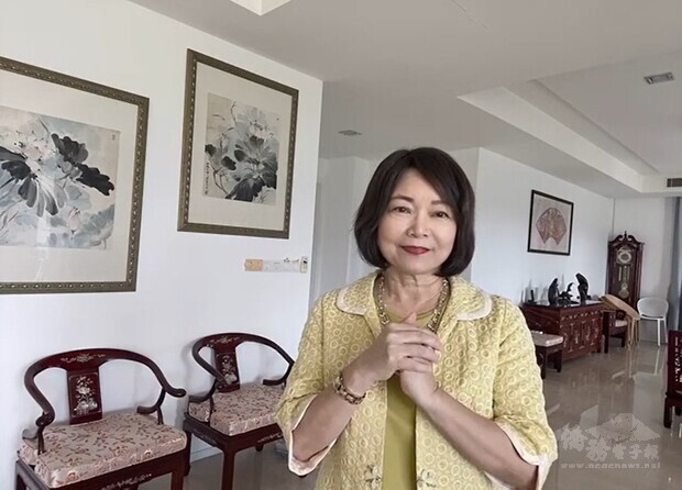 Representative Anne Hung attends and delivers a speech online at 2021 Chinese New Year Celebration hosted by Alumni Association of National Taiwan University, Malaysia .