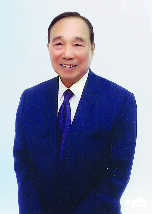 世界臺灣商會聯合總會名譽總會長蔡仁泰。（蔡仁泰提供）
