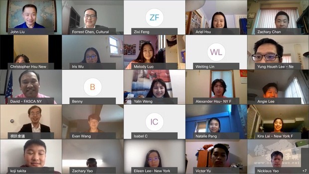 劉醇逸與FASCA紐約分會學員進行線上座談會