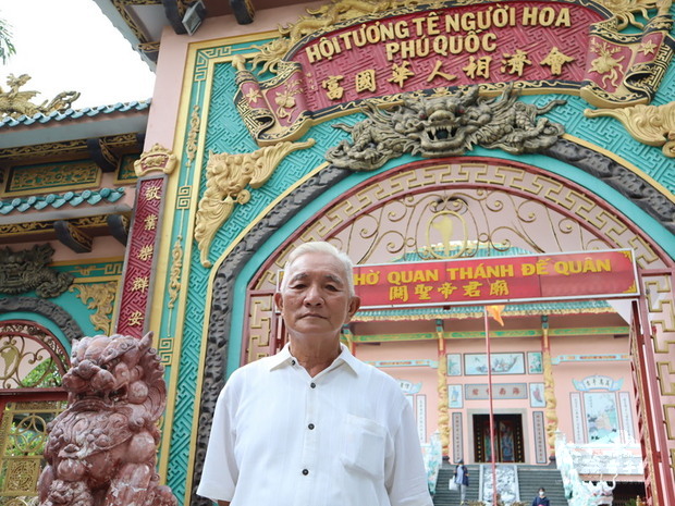 吳猷合(圖)是富國華人相濟會會長,也是促成蘇建源與陳德舉相見的幕後功臣。