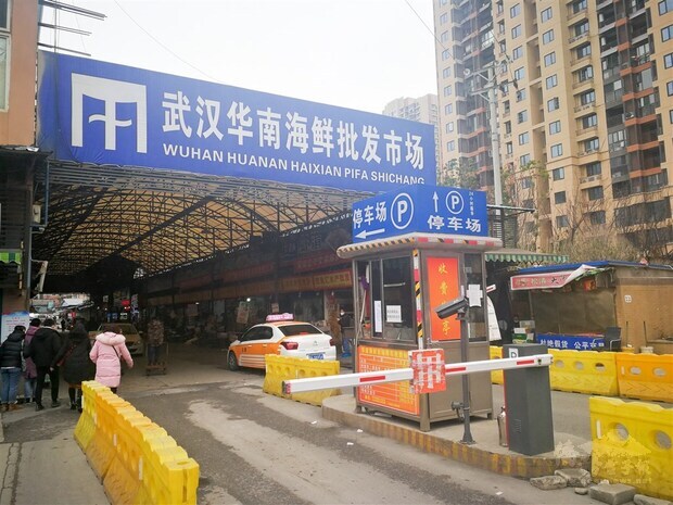 圖為華南海鮮市場。