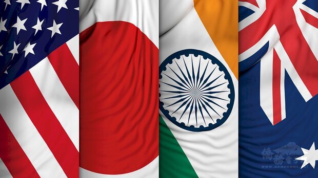 日本、美國、澳洲和印度組成的「四方安全對話」。 (網路圖片)