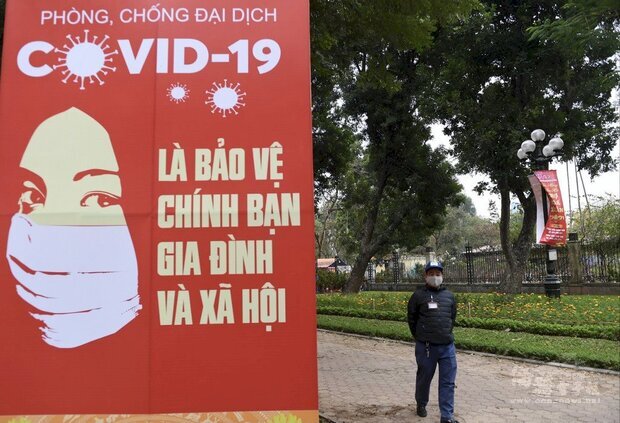 越南8日通報一起疑似自台灣移入的確診病例。示意圖。