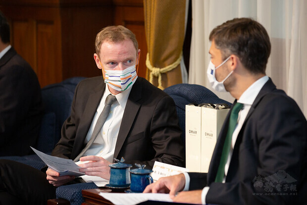 總統接見離岸風電產業高階幹部,並相互交流