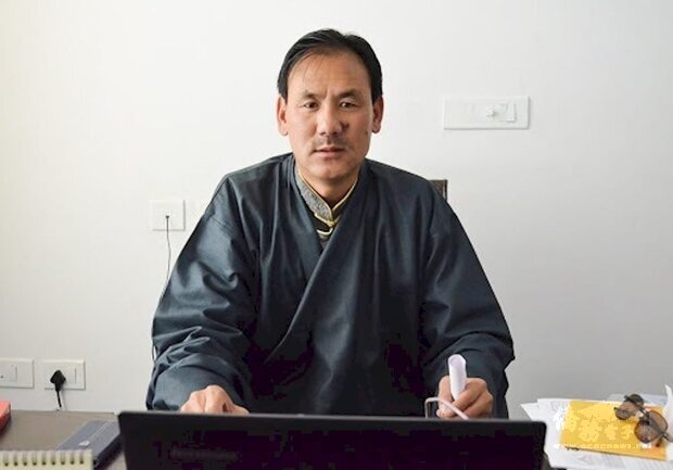 西藏流亡政府新駐台代表巴瓦．格桑堅參．(藏人行政中央官網)