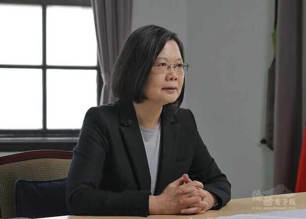 總統為「2025年雙北世界壯年運動會主辦城市簽約記者會」錄製致詞影片