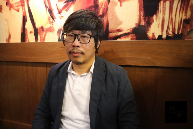 主流出版社曾出版多本中國大陸異議作家余杰的書。社長鄭超睿（圖）說，台灣是兩岸三地唯一還享有出版自由的地方，要珍惜這種精神；此外，從每年圖書出版的數量來看，台灣可是大國。（中央社提供）