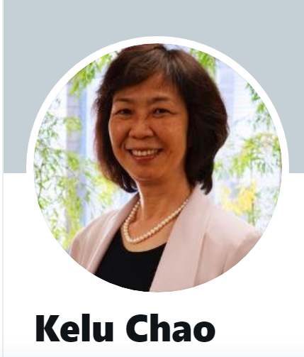 台灣女兒趙克露（Kelu Chao）出任負責美國對外廣播事務的美國國際媒體署代理執行長。(圖:twitter)