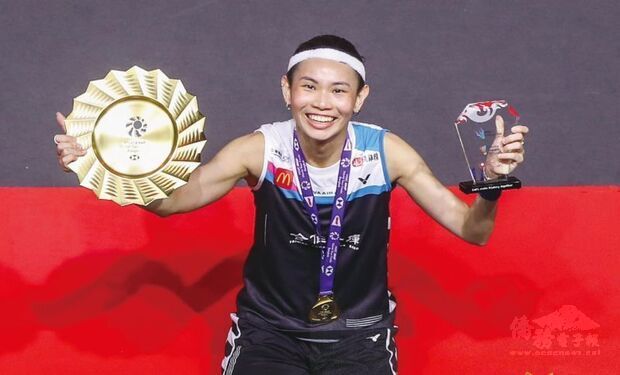 戴資穎BWF年終賽稱后。