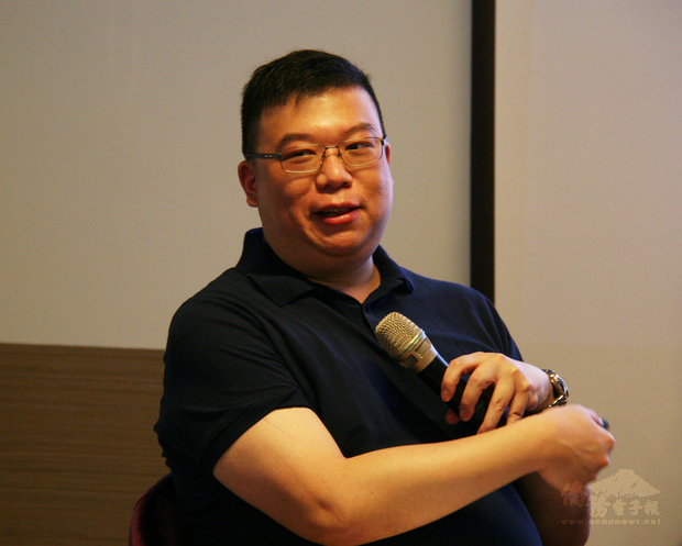 香港本土派歷史研究者徐承恩（圖）認為，台灣如果真的要幫助香港，就是要做好「保國衛台」。（中央社提供）