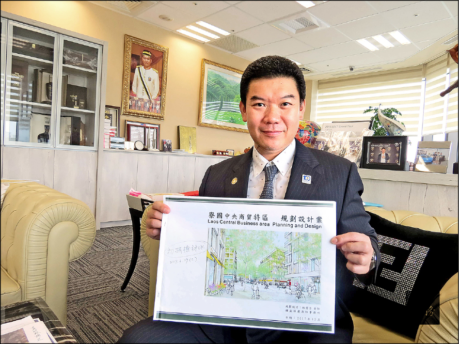 新旺獅子會創會會長莊周文在六年前便南向東協發展,他認為台商想要南向,人脈最為重要。(自由時報提供)