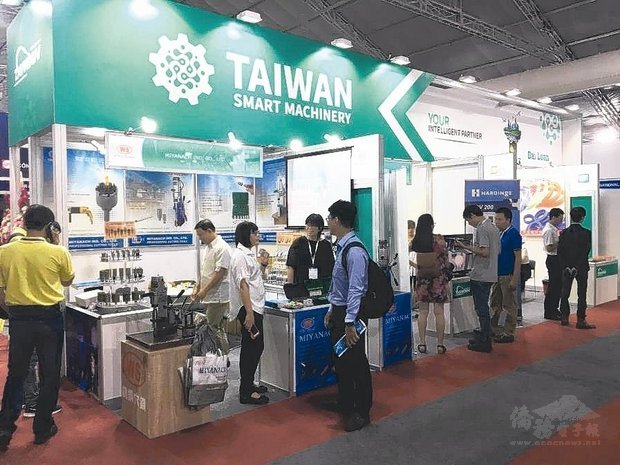 2019年舉行的泰國國際工具機展，貿協規劃以台灣館展出，協助台商爭取「泰國4.0」商機。（經濟日報提供）