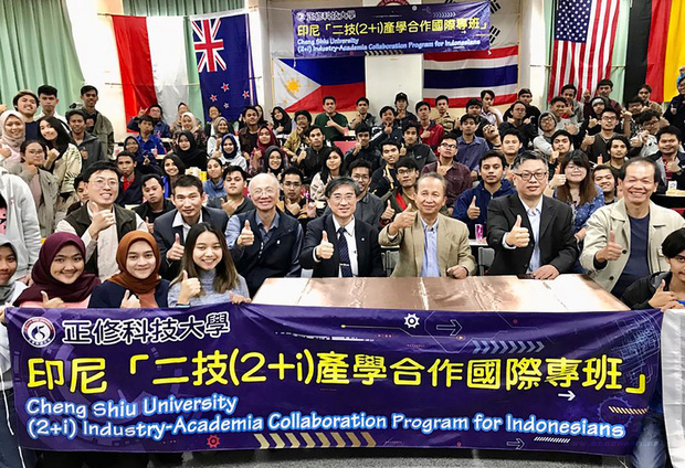 台灣與印尼合辦的「印尼2+i技職產學合作專班」將邁入第3屆，推動這項計畫的印尼雅加達理工學院教授哈里（Hari Purwanto）預估，2020年招生數及開辦學科都將成長。攝於2019年。（Hari Purwanto提供）