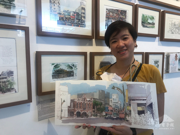 泰國插畫家皮緹拉（Pitirat Yoswattana）2018年造訪台灣，她用手繪方式畫下在台灣的所見所聞。