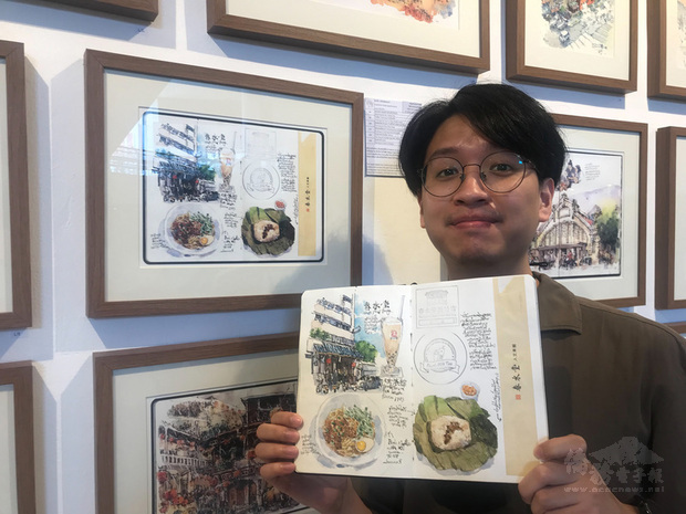泰國插畫家蘇帕猜（Suppachai Vongnoppadondacha）2018年造訪台灣，對台灣食物印象深刻，因此手繪了許多台灣的食物。